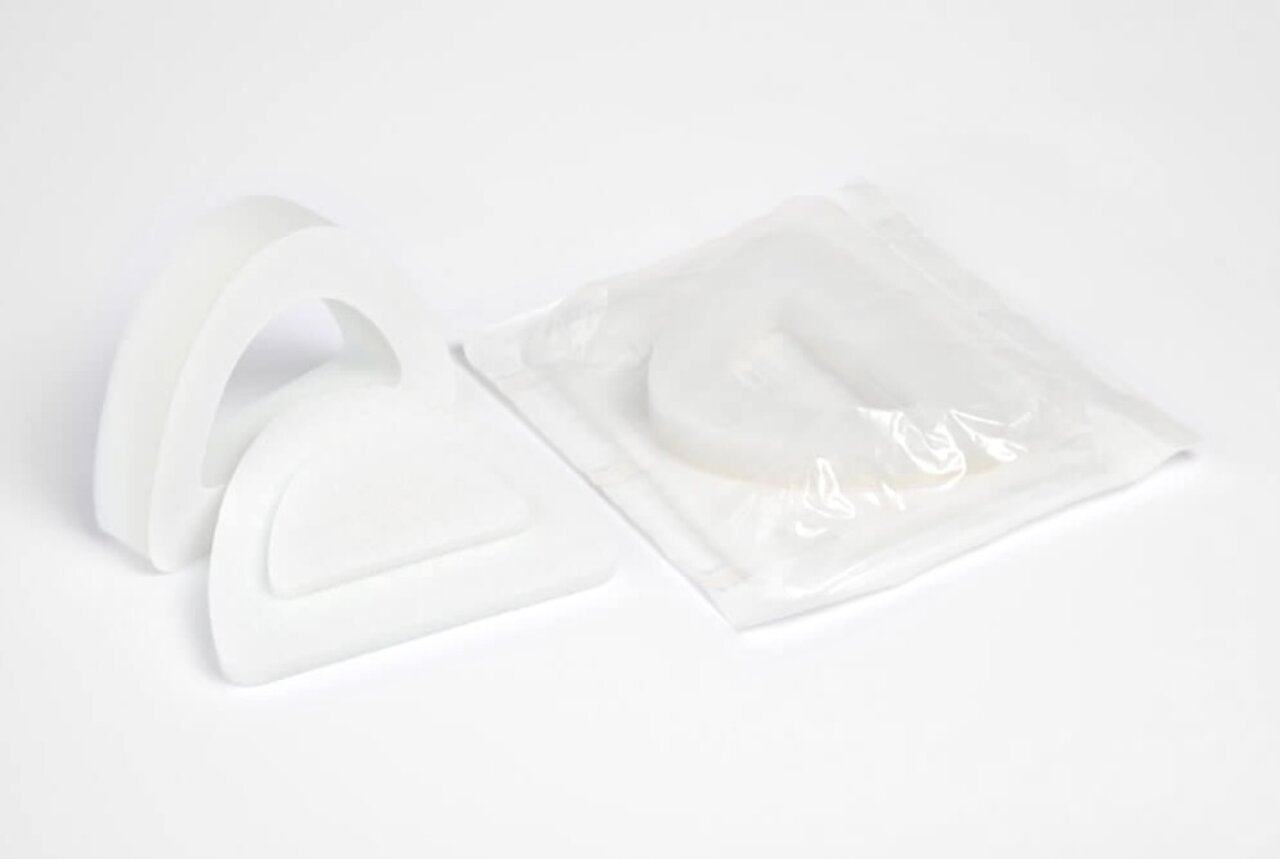 Protective ear bandages made of PUR foam for the ENT sector