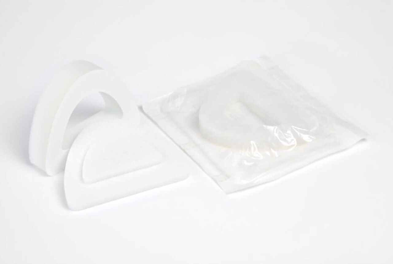 Pahlke Schaumstoffe – Ear protection bandages PUR foam Ear protection bandages made of PUR foam for ENT applications