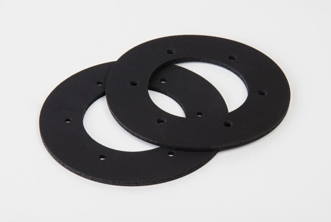 Foam rubber seals for mechanical engineering