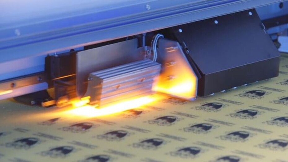 Printing foam materials using digital printing