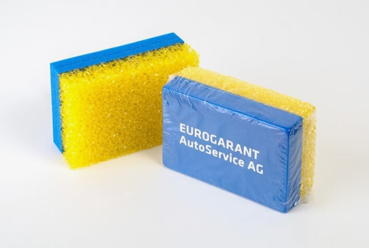Insect sponge made from prepolymer for cleaning windows