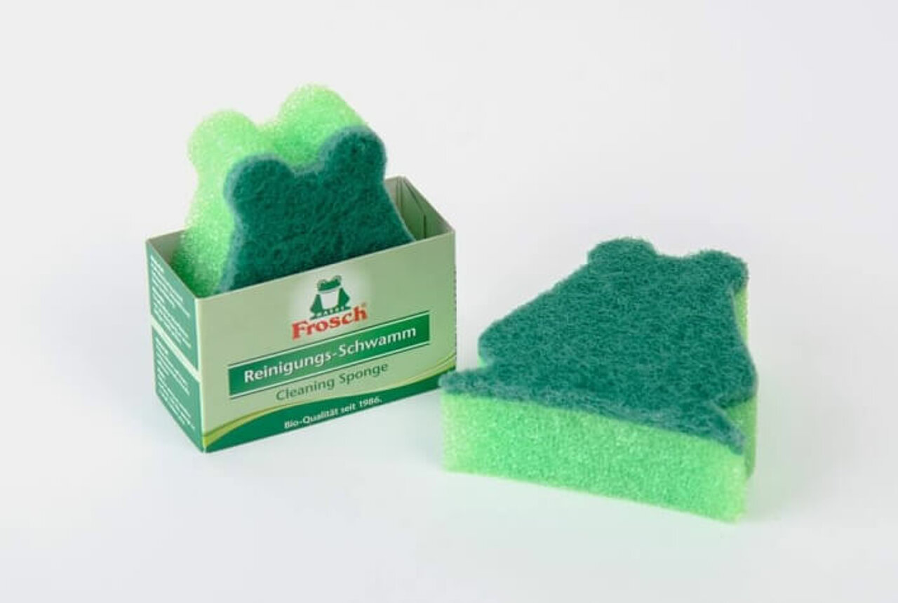 Promotional sponges for manufacturers of cleaning products