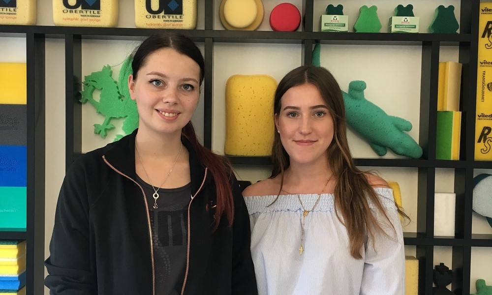 Neue Azubis - Pahlke Schaumstoffe zwei neue Azubi's im Pahlke Team