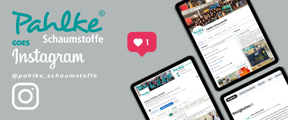 pahlke-schaumstoffe-bei-instagram Pahlke Schaumstoffe ab sofort auch bei Instagram!